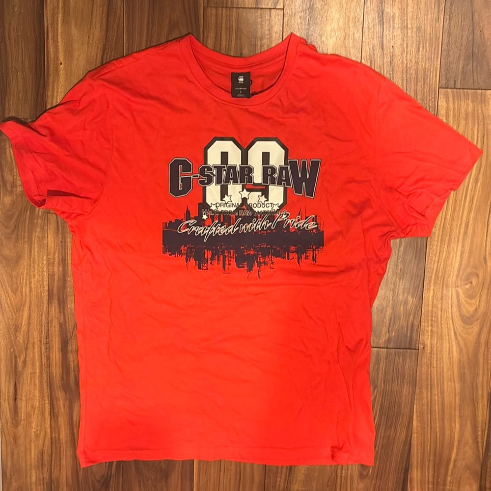 G Star  “Crafted with Pride” T-Shirt
